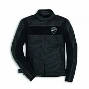 DNS部品 DUCATI COMPANY C2 2016 皮革防摔衣 (黑) 皮夾克 by DAINESE