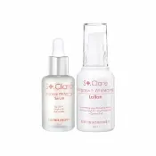 【St.Clare 聖克萊爾】杜鵑花酸淨肌煥白組(精華30ml+精華乳50ml)