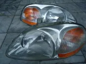 K8 96 99年 未改款 喜美 日規版 原廠 JDM  燈眉 大燈 非 魚眼 黑框 hid led tyc 帝寶製