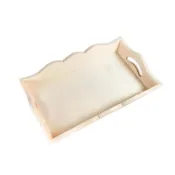 (店+)松木【最小型】波浪托盤︱蝶古巴特 拼貼木器 木胚 素胚 原胚 DIY 美勞 幼兒園∣麥手作 