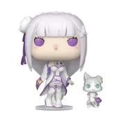 (店+)【FUNKO】【超萌行銷】FUNKO POP #2112 ReZERO 從零開始的異世界生活 愛蜜莉雅與帕克 FN86515