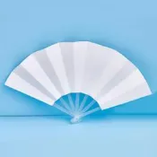 【winshop】A6488 DIY彩繪空白扇 空白摺扇 彩繪扇子 DIY彩繪美勞道具用具 手搖扇涼扇 贈品禮品