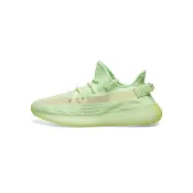 (店+)【adidas 愛迪達】EG5293 adidas originals Yeezy Boost 350 V2 Glow in the Dark 織物 運動日常 低幫 生活休閒鞋 男女同款 夜光綠 愛迪達女鞋 運動鞋女 女鞋 愛迪達男鞋 男運動鞋 男鞋