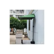 (店+)※免運※ 破損補發 遮陽傘 庭院傘 露營傘 遮陽棚 雨傘 太陽傘 花圃傘 防雨傘 戶外半邊傘靠墻陽臺遮陽傘側邊長方形花園