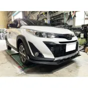 現貨 豐田 YARIS CROSS 直上 消光黑 競速PLUS版 前下巴 前鏟 前定風翼 前擾流板 改裝下巴