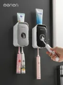 協貿國際日用品生活館 全自動擠牙膏器神器壁掛式家用擠壓器套裝免打孔衛生間牙刷置物架