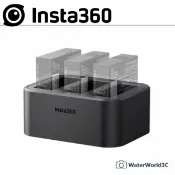 水世界3C 【中壢-水世界】Insta360 Ace Pro / Ace Pro 2 原廠配件 - 充電管家 三電池 充電器 充電座