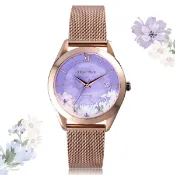 大高雄鐘錶城 Relax Time RT-106-03 wwiinngg聯名合作 寧靜紫霞女士時尚腕錶 38mm｜樂天領券現折★全館特惠中★指定刷卡回饋10%