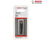 民權橋電子生活百貨 BOSCH 博世 六角轉2分套筒/ 轉接頭 六角柄(6.35MM)接桿轉1/4“二分方頭 2608551109