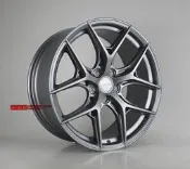 【員林 小茵輪胎舘】類VOSSEN新款HF-5 19吋鋁圈樣式5孔全車系適用8.5J/9.5J消光灰 旋壓