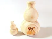 木葫蘆 招財進寶 聞香瓶 高14cm