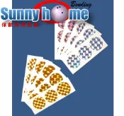 Sunny Home保齡球用品館 - 保齡球專用球花一組15個圈圈25元(金/銀/白/黃色)