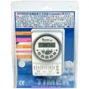 民權橋電子生活百貨 FRONTIER TM-6331C 微電腦數位式定時器 多段循環型 110V/220V皆適用 工業家庭兩相宜 電壓輸出