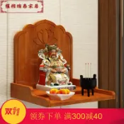 協貿國際日用品生活2館 實木神龕佛龕墻壁掛式佛籠龕佛柜吊財神爺供佛架掛供奉臺吊柜家用