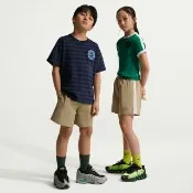 【NIKE 耐吉】短褲 童裝 大童 男女童 運動褲 K NSW CLN WVN SHORT 卡其 IM5501-297