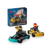 玩具研究中心 現貨  樂高 LEGO 積木 城市系列 卡丁車和賽車手60400