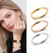 【Daniel Wellington】Classic Arch 2.5mm 弧形戒指 (多色可選)