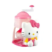 (店+)【HELLO KITTY】可愛凱蒂貓手動DIY雪花刨冰機-贈兩個冰盒(日本境內版)