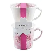 2017年台灣星巴克 STARBUCKS 櫻花陶瓷濾杯組 超取 離島