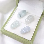 種水料 冰九尾狐 吊墜 隨意扣 | 天然緬甸玉A貨翡翠