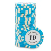 (店+)【蕉蕉購物】皇冠遊戲籌碼-面額10元籌碼組 德州撲克 麻將 百家樂 高質感 大老二 桌遊 過年遊戲