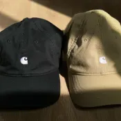 Carhartt madison logo cap 老帽 黑/卡其