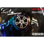 Onza Max R1電鍍旋鈕(順傑安全帽SJ)