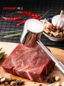 協貿國際日用品生活6館 304牛排錘松肉敲肉錘扎肉實心斷筋器嫩肉拍打肉錘子家用廚房工具