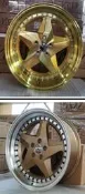 ykw7662  15吋17吋 4h100/5h100 五爪 17x8.5 15x8.25 深唇 GF8 GC8