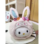 Hello Kitty 大阪環球影城 裝扮 復活節限定 兔子 頭套