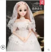 林之舍家居 【樂天精選】洋娃娃玩具女孩仿真特大號超大60厘米小魔仙芭比公主大型正版套裝 NMS