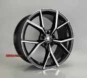 【員林 小茵 輪胎 舘】新款鋁圈樣式 旋壓製造 19吋 全車系適用 黑車面 (配胎套餐大折扣)
