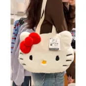 ♡【隔日到貨】 正版 Zara X Hello Kitty 缺貨款 大臉毛絨托特包 手提包 購物包