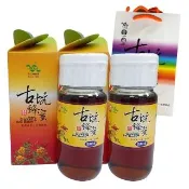 古坑友山 - 獲獎100%台灣純龍眼蜜蜂蜜700gx2入 (附送禮提袋/中秋送禮)