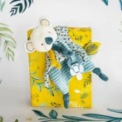 獨家販售❗️現貨❗️含禮盒💗ChuwaBaby💗法國DOUDOU無尾熊兔子安撫巾 奶嘴練 奶嘴 安撫娃娃 滿月禮