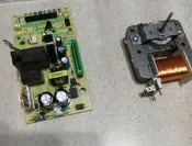 Panasonic微波爐 NN-ST34HR零件，包括觸控PC板，高壓電容器