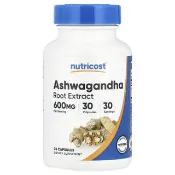 【iHerb】Nutricost, 南非醉茄根提取物，600 毫克，30 粒膠囊