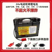 【台灣出貨】 24V輪椅通用鋰電池 貝珍可孚好哥奔瑞吉芮12Ah/20Ah代步鋰電池專用 免運