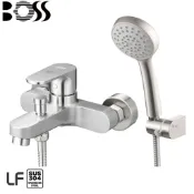 BOSS 台灣製造 108066 304不銹鋼沐浴龍頭 不鏽鋼水龍頭 西班牙賽道陶瓷閥芯 BHW 拉絲