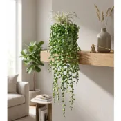 (店+)【HUGO DECO 榆果傢飾】綠之蔓藤蔓植栽(擬真植栽/垂墜植栽/藤蔓/居家佈置/綠化)