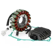 Yamaha YZF R6 YZF-R6 1999-2002 5EB-81410-00-00 電盤+整流器+墊圈套組