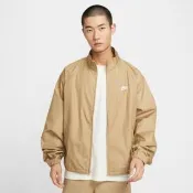 【NIKE 耐吉】外套 男 運動立領外套 防潑水 AS M NK CLUB ROSCOE FZ JKT 焦糖棕 HV1140-297