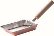 左東精品代購 日本代購 田邊金具 日本製 玉子燒鍋 9cm 玉子燒 煎鍋 銅鍋 木柄 日式煎蛋 燕三条 4949