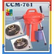 【 樂咖工具店 】 台灣 川方牌 電動通管機 CCM-761  附 A / B 兩組通管器