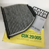 MANN CUK29005 BEZN W204 W212 X204 GLK C218 GLS 活性碳冷氣濾網 空調濾網