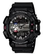 二手9成7新 CASIO G-SHOCK】GBA-400-1A 耐衝擊 藍牙4.0雙向操控音樂