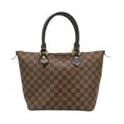 【BreezeOnline 微風精品線上】Louis Vuitton Saleya MM 棋盤格帆布托特包