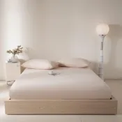 (店+)【Arvo Home 蒔桄家居】枕套＋加大高40公分床包三件組(枕套床包組 防瞞寢具 舒眠床包 床包枕套組 加高床包組 加厚床墊適用)