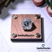 SmileRocks 石麥   多角切面白水晶球 直徑2.6cm No.051530111