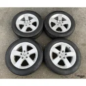 二手/中古鋁圈輪胎 原廠 HONDA 喜美 K12 16吋 5孔114.3 銀 含胎 馬牌 205/55-16 K14